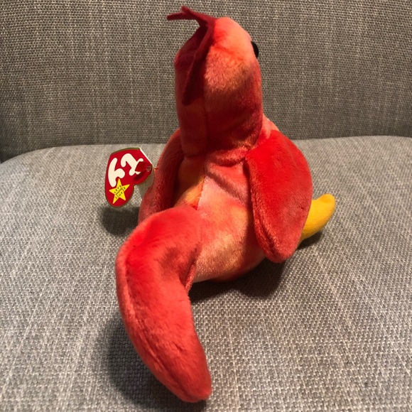 RARE TY Beanie Babies "STRUT" Rooster Retired 1996 - Picture 6 of 7